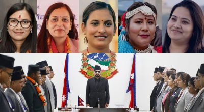 बालेन सरकारमा पहिलो पटक ३३ प्रतिशत महिला मन्त्री