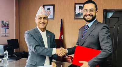 अध्यक्ष किशोर थापाले