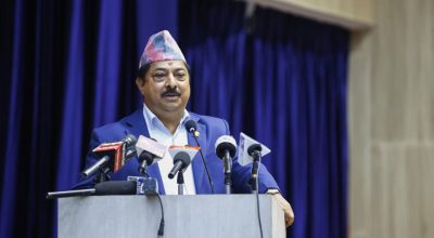 महासंघका अध्यक्ष अञ्जन श्रेष्ठले